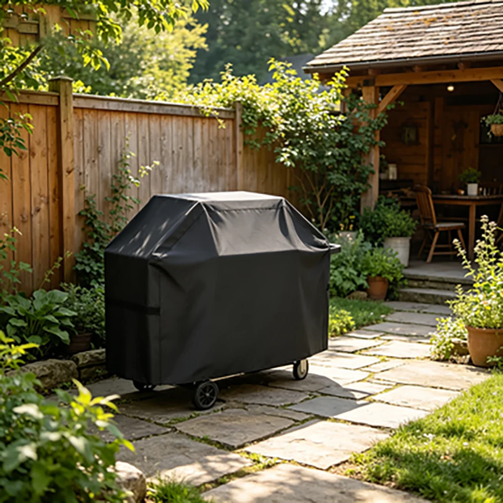 Durable Waterproof & Dust-Proof Outdoor Barbecue Protective Cover