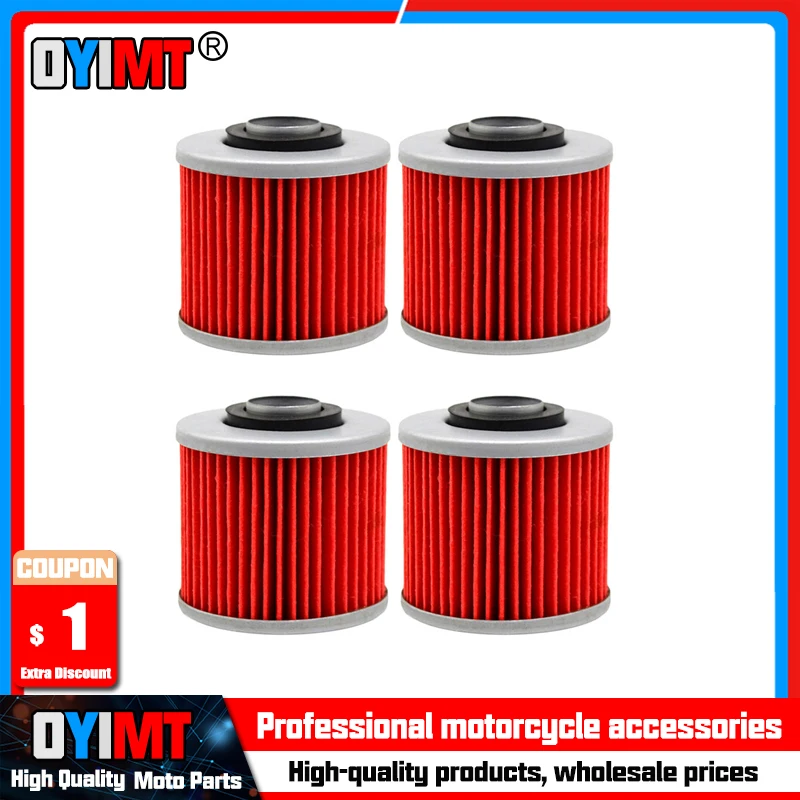 

1/2/4/6 Pcs Motorcycle Oil Filter For YAMAHA XT250 XT400 XT500 XT600 Tenere XT 600 E XT600Z XT660 XT660R XT660X XT660Z MT 03 660