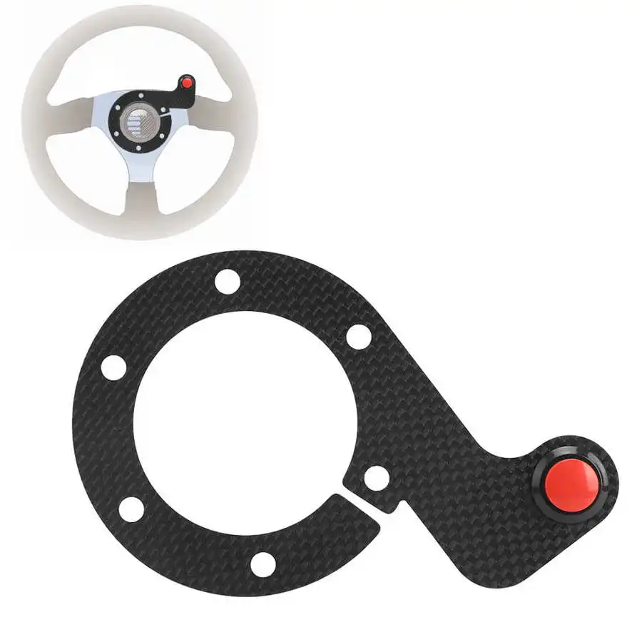 Carbon Fiber External Horn Button Kits for MOMO/OMP/Nardi/Sparco 6