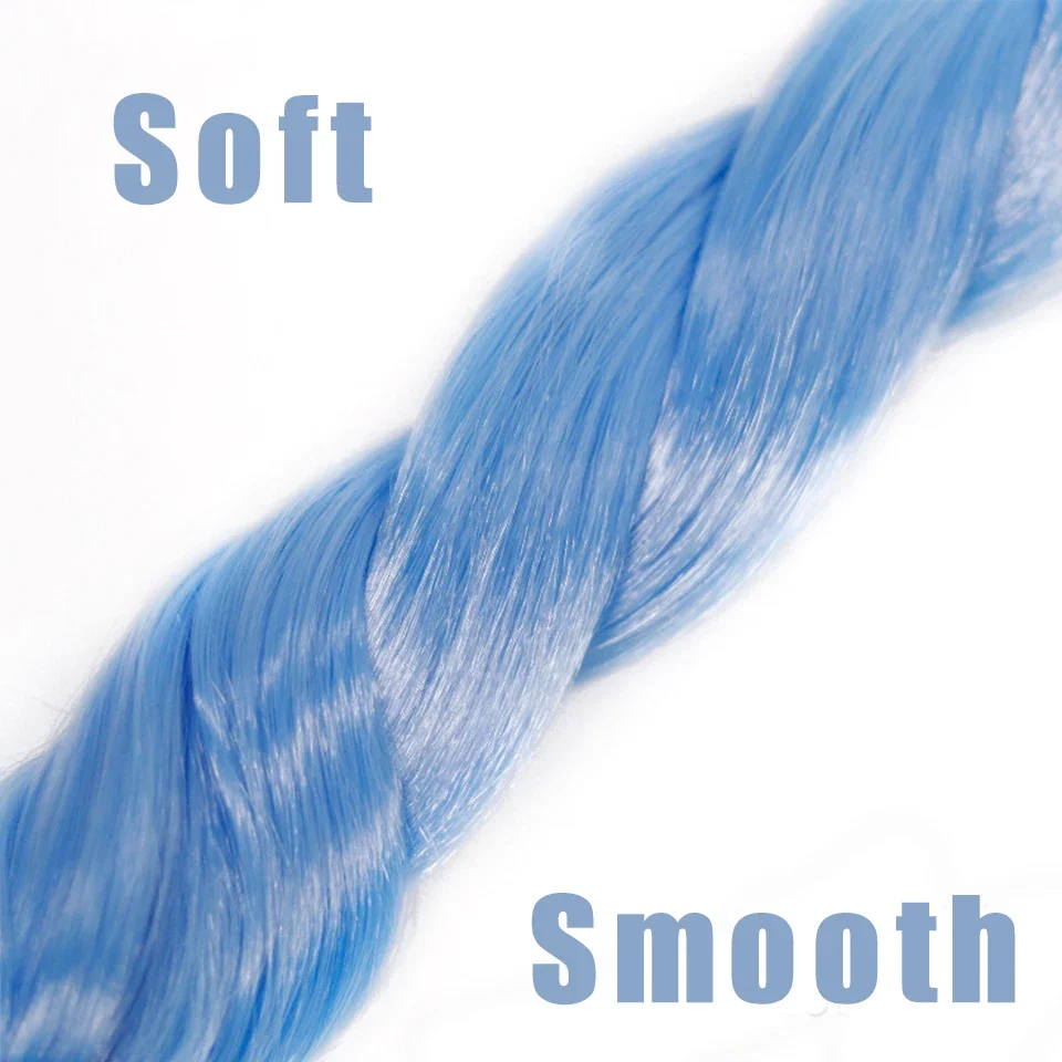 Rooting Doll Wigs Milk Silk Wigs Hair Transplant Hand-crocheted BJD/SD Doll Light Blue Gold Silver Black Doll Hair Accessories 5