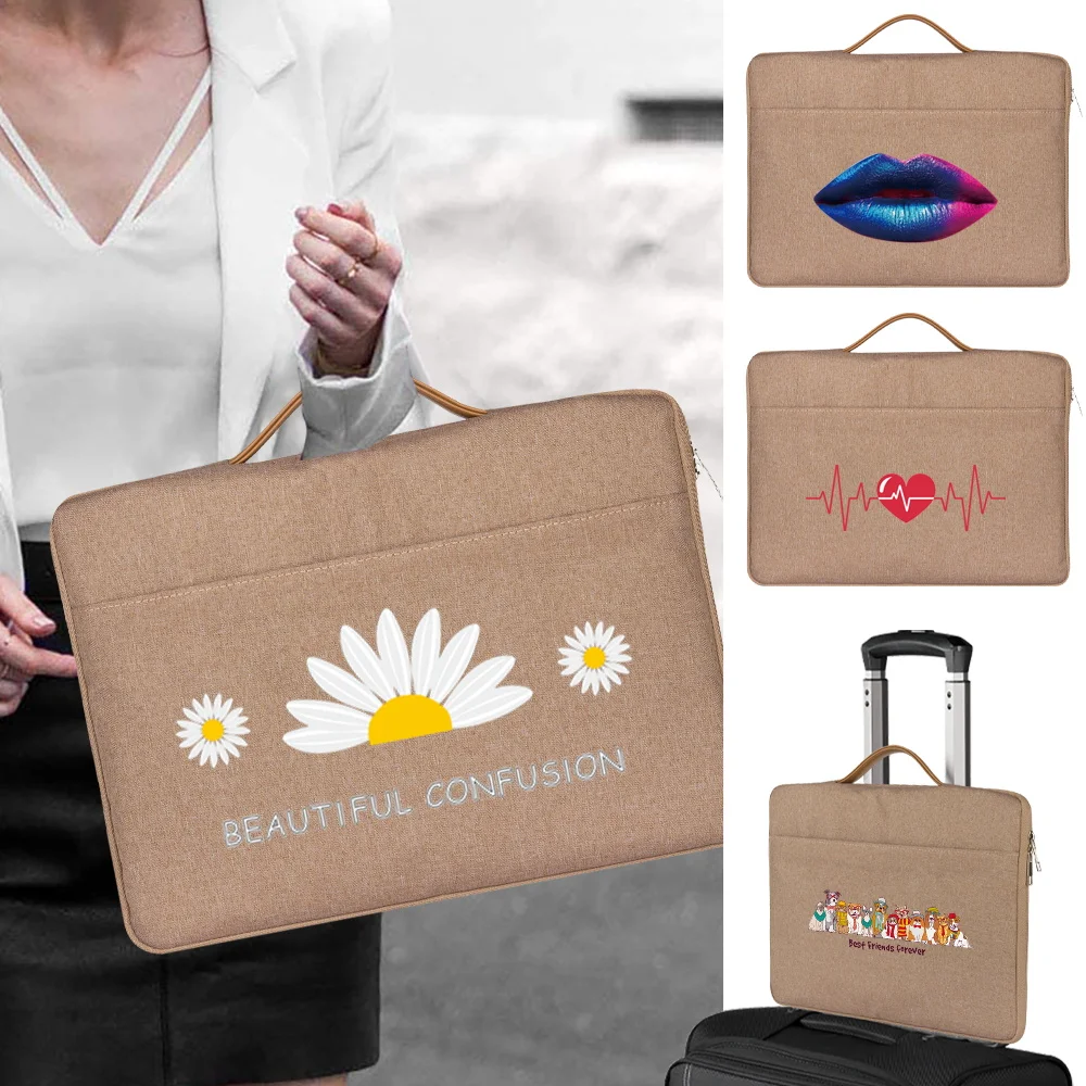 Laptop Bag For Hp Dell Asus Apple Huawei Notebook Computer Bag Briefcase 10.1 11.6 12 13.3 14 15.6 Inch Universal Travel Handbag