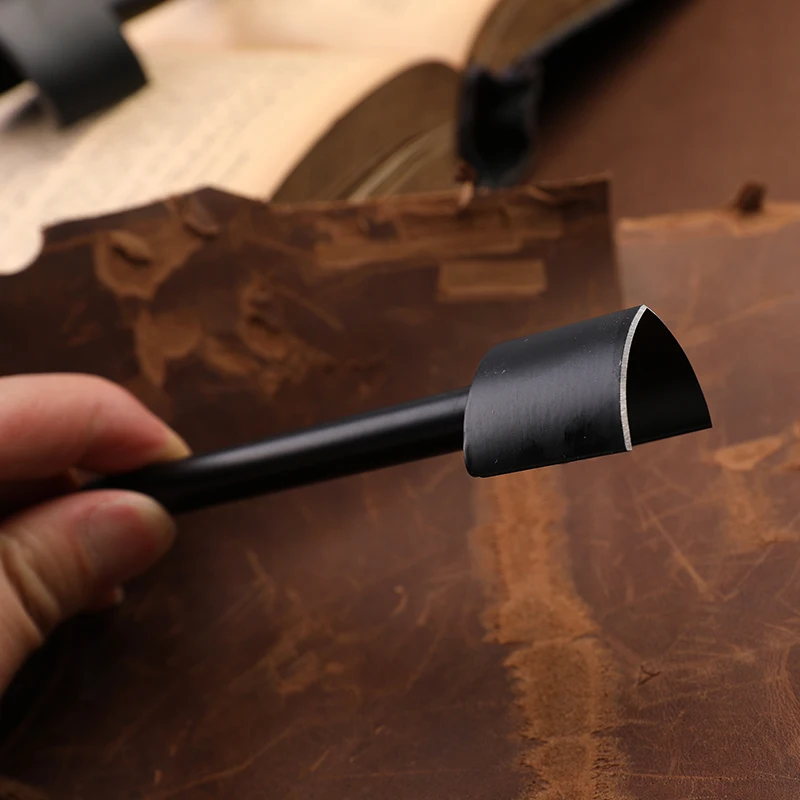 25/30/40mm V-Shaped Leather Cuttting Tool Punch Cutter DIY Leather Craft Tools V Shape Cutter Punching for Belt Wallet