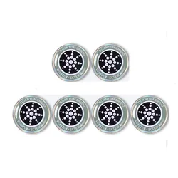 Advanced EMF Protection Sticker for Health Safety and Radiation Reduction (Silver 6pcs)