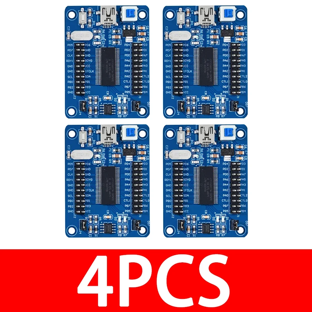 DollaTek Scheda Di Sviluppo USB EZ-USB FX2LP CY7C68013A - Analizzatore Logico Per Progetti Elettronici - 6