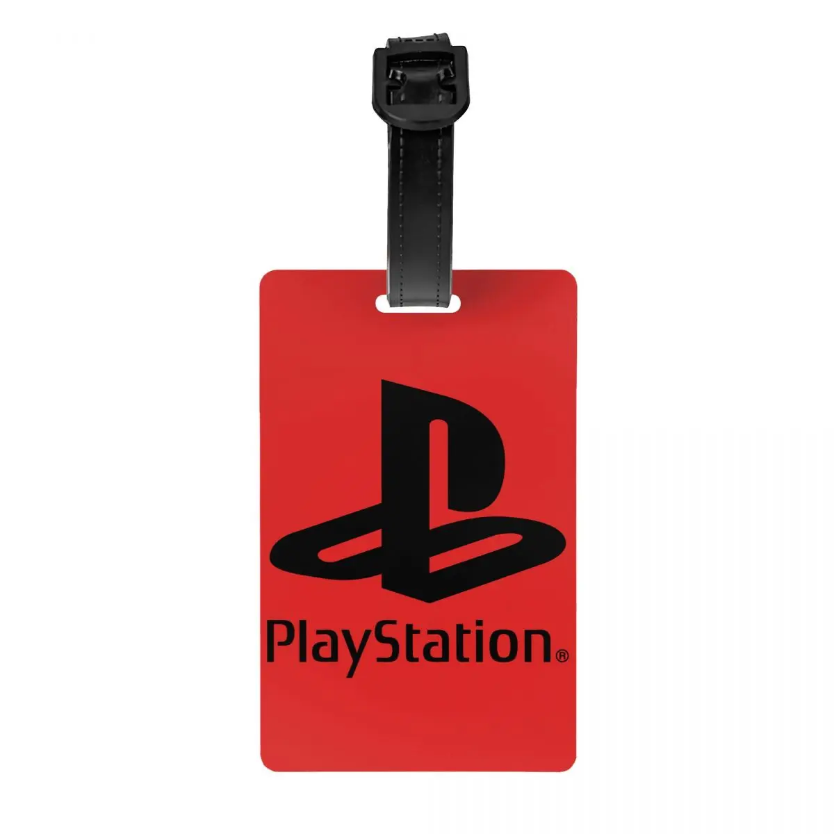 

Custom Playstations Luggage Tag With Name Card Game Gamer Gifts Privacy Cover ID Label for Travel Bag Suitcase