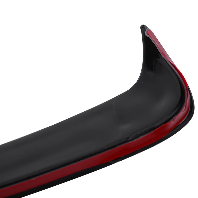 New2pair Car Black Abs Rear Bumper Splitter Spoilers Canard For Mercedes For Benz W176 A200 A250 A45 Amg 2013-