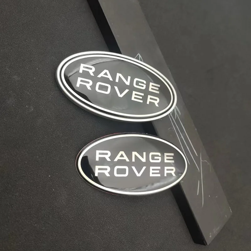 

2023 3d Car Metal Chrome Emblem for Land Range Rover Sport Emblem Logo L322 L405 Fender Wing Front Grille Rear Trunk Sticker