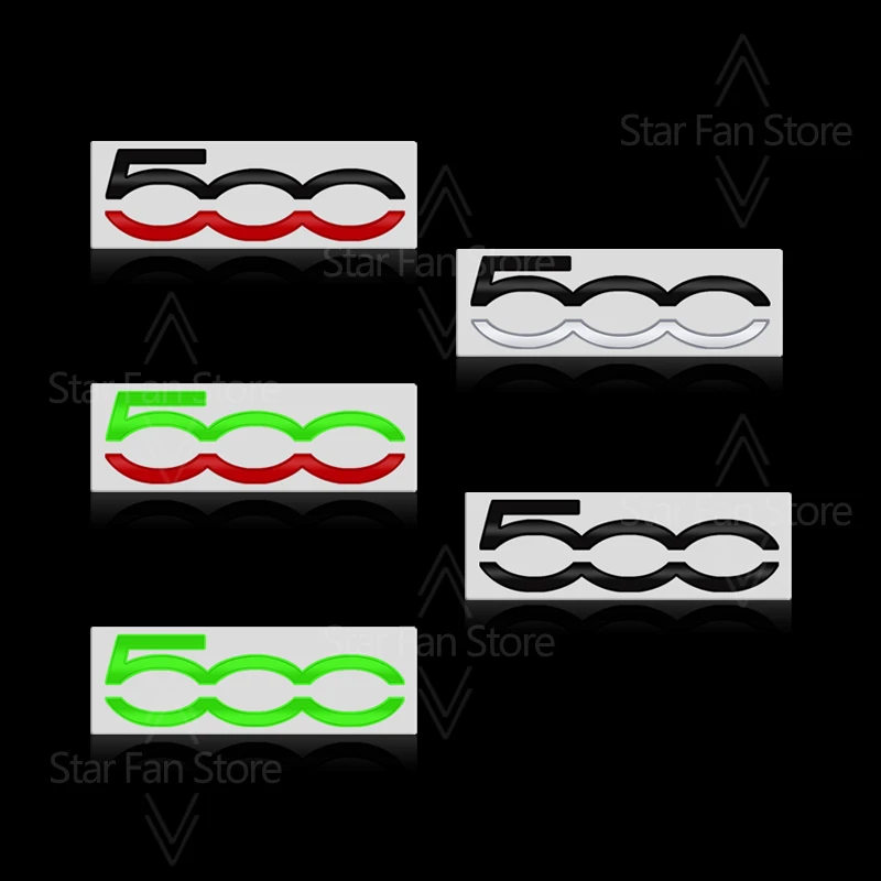 Sleek Metal 3D Car Trunk Emblem Badge Decal