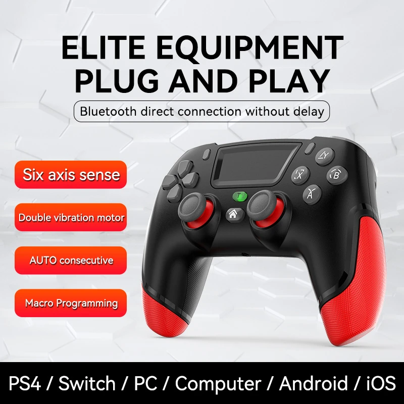 Preventie rek kofferbak P06 Wireless Bt Gaming Controller For Ps4 Console Controller For Ps3 Ps5  Switch Pc Android Ios Phones Gamepad Joystick Handle - Gamepads - AliExpress