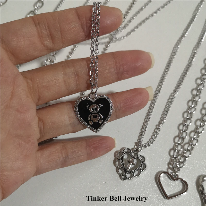 MGGFBLEY Goth Necklaces Eboy Punk Necklace Grunge Jewelry Chain Necklace  Egirl Alt Y2k Indie Jewelry Gothic Chains Emo Accessories for Men Women  Boys Girls price in Saudi Arabia,  Saudi Arabia