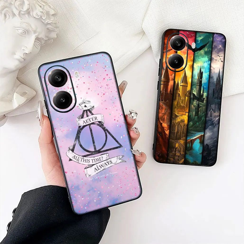 Art Cool Harries Owl Wand Potters Phone Cover Case