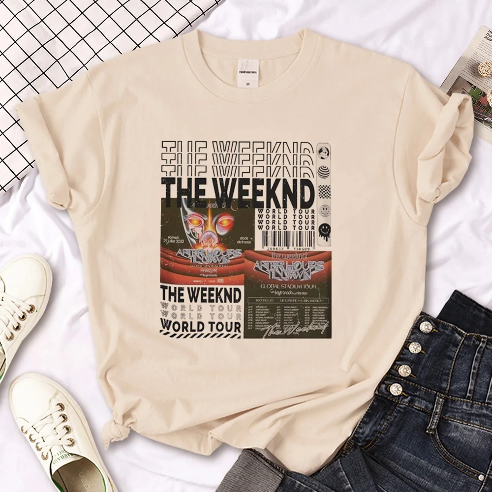 

Женская футболка в японском стиле the Weeknd