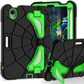 Black and green