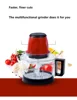 3L Electric Meat Grinder 220V Powerful Multifunctional Home Appliance Food Processor Meat Vegetables Blender Grinder 4