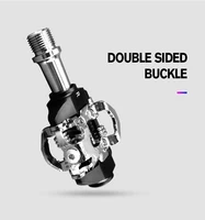 Accessoires de vélo pour pédale de verrouillage de vélo de route en alliage d'aluminium léger 3