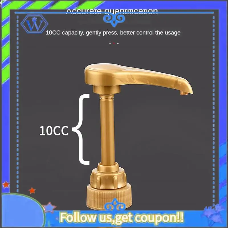 Easy To Use 6PCS Coffee Syrup Pump Dispenser Syrup Pump For Coffee Bottle Dispenser