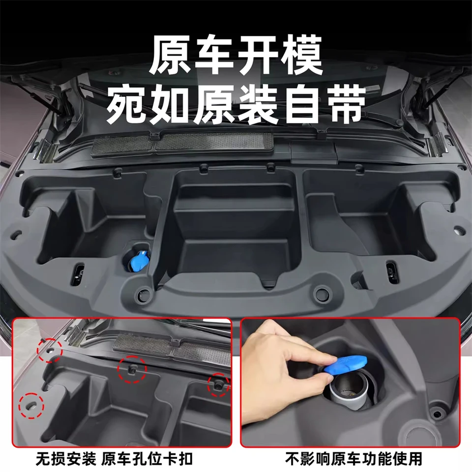 Garosa Boîte De Rangement Latérale De Porte De Voiture Pour Smart