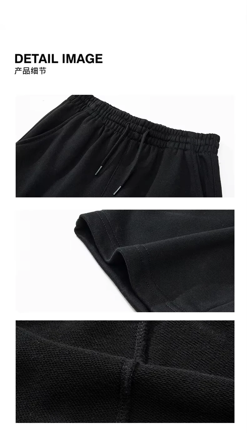 American Trend New Retro Sports High Street Pink Letters Versatile Tide Brand Summer Shorts Casual Printing Loose Shorts for Men, view 5