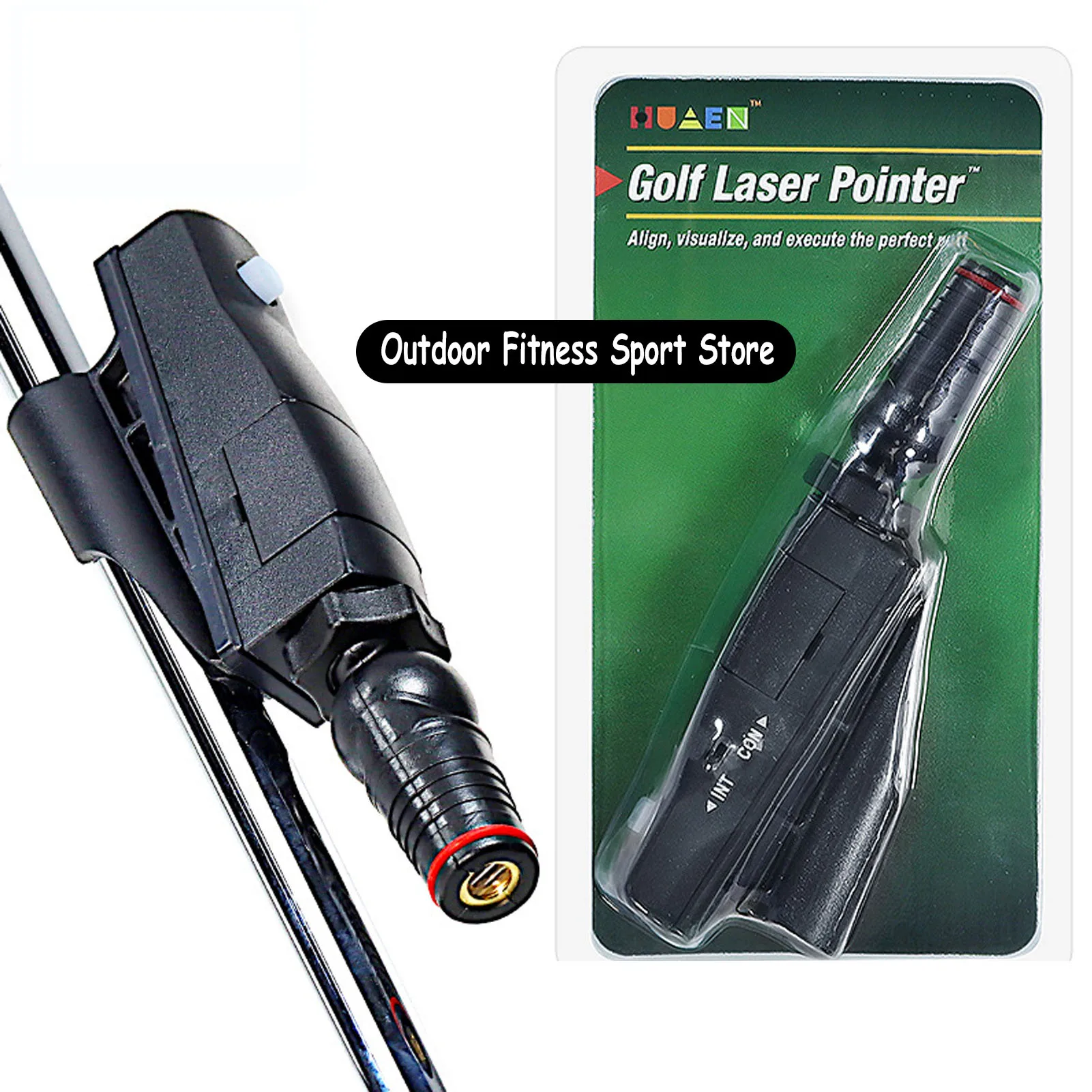 Golf Putter Laser Sight Pointer ABS Putting Training Aids 360 Degree  Adjustable Golf Practice Line Tool for Golf Swing Practice - AliExpress