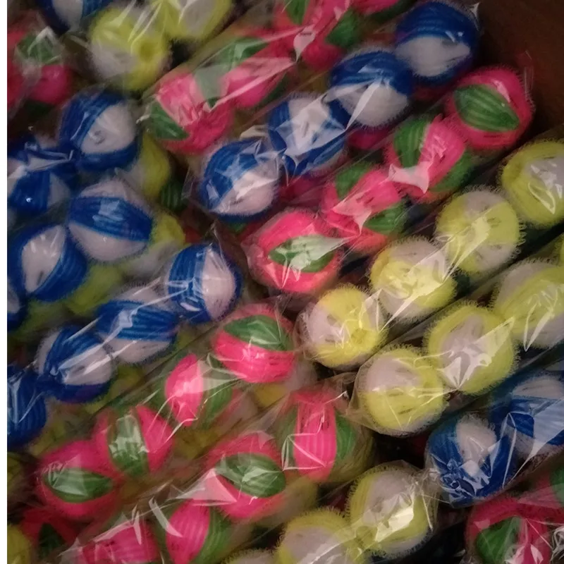 6pcs Nylon Laundry Balls Fabric Softener Anti-tangle Friction Ball for Drum Washing Machine Removes Lint From Clothes Granules laundry ball