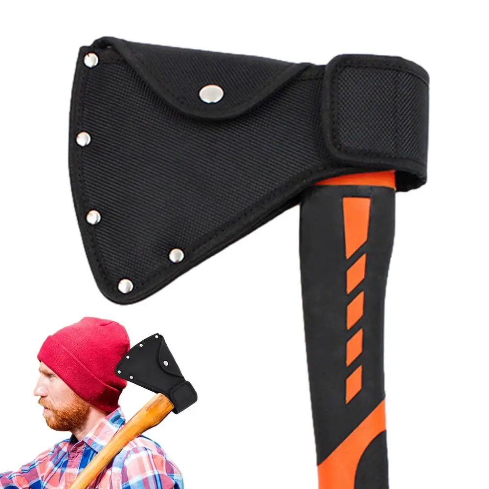 Description Picture 2 of itemHatchet Sheath For Belt Waist Hangable Thicken Adjustable Axe Sheath With Metal Buckle Nylon Hatchet Cover Camping Accessories