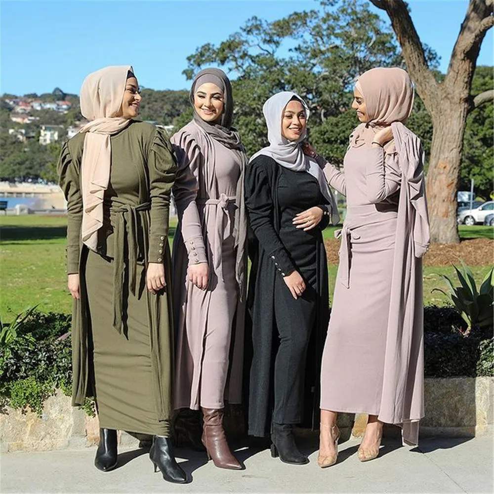 

Modest Abaya Ramadan Dubai Robe Femme Musulmane Turkey Kaftan Islamic Clothing Muslim For Women Kimono Caftan Marocain Cardigan