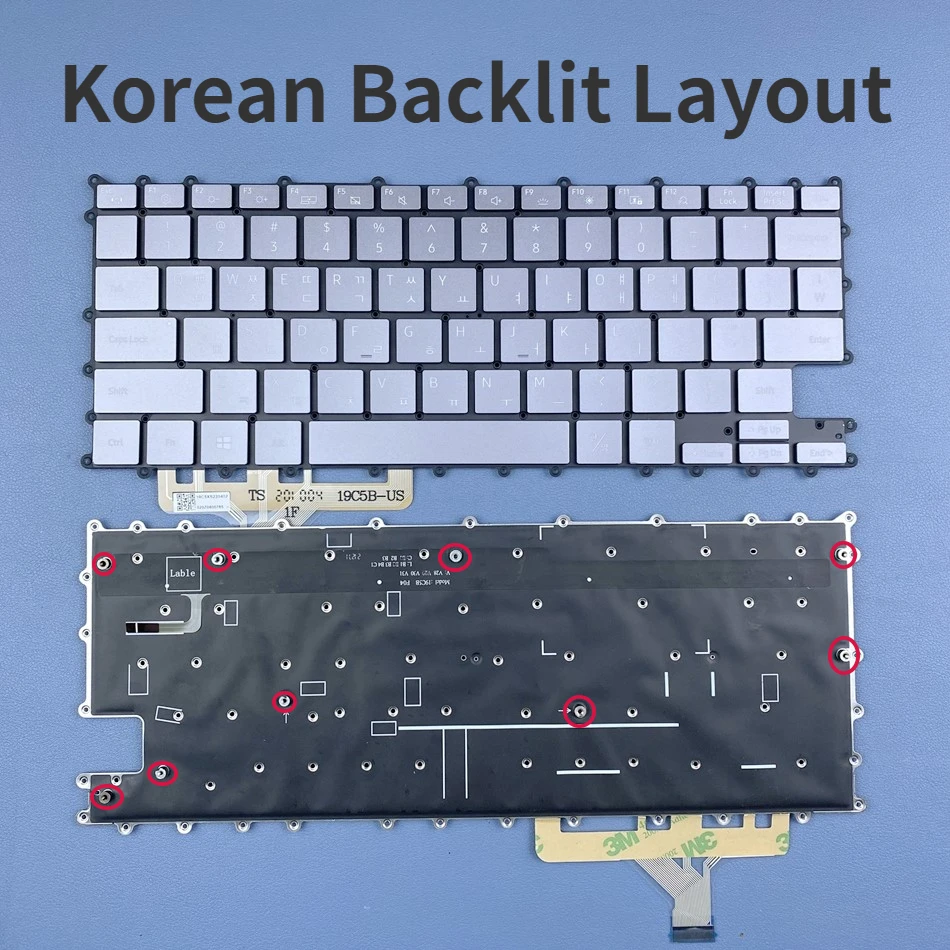 Korean Backlit Laptop Keyboard For Samsung Galaxy Book Flex Alpha