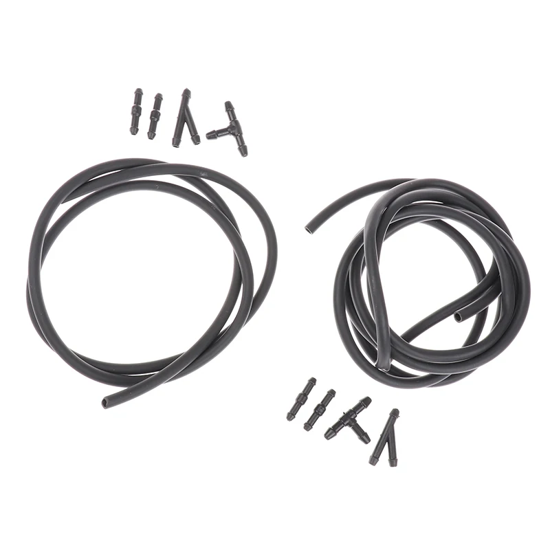 5pcs/Set 1/2 Meters Car Windshield Washer Hose Car Wiper Blade Pipe Blades Accessories Styling