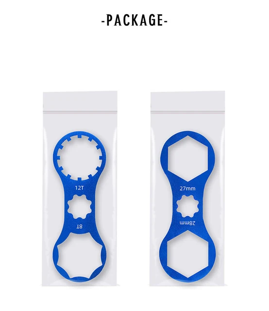 Toque Wrench Double Head Front Fork Caps Wrench Bike Front
