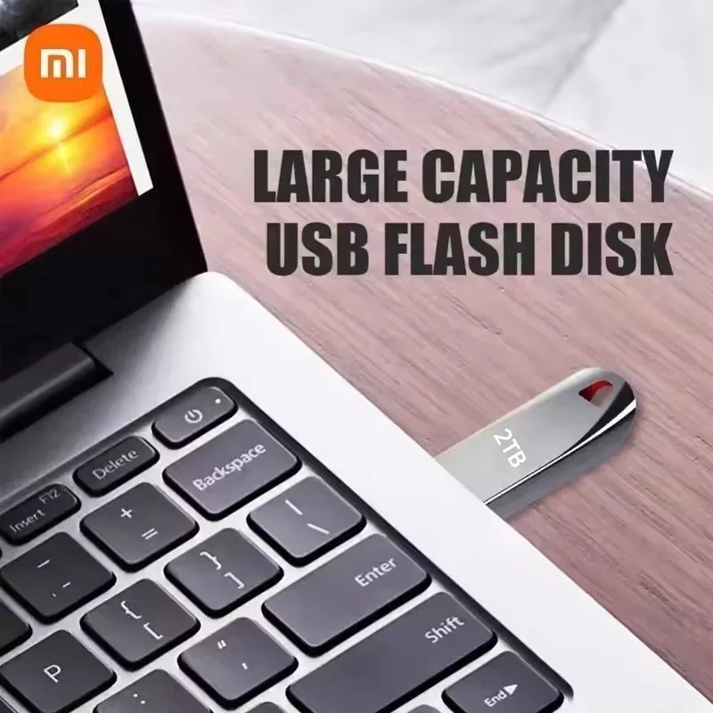 USB Flash Drive Xiaomi 2TB USB 3.0 Metal Flash Drives 1TB 512GB 256GB Portable Waterproof