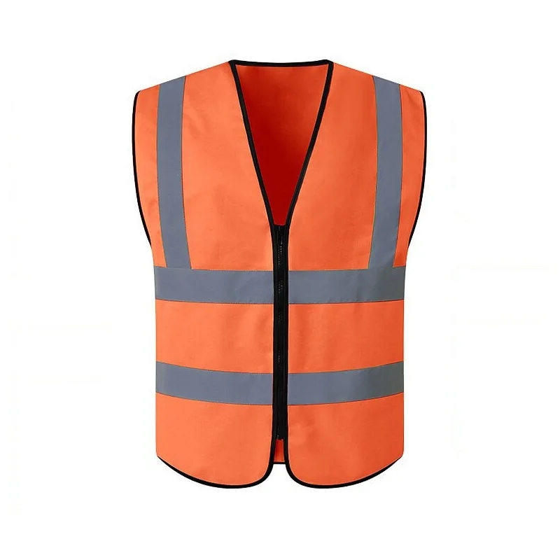 Car Reflective Safety Vest Fluorescent Safety Mesh Vest Emergency Reflective Strip Cycling High Visibility Jackets