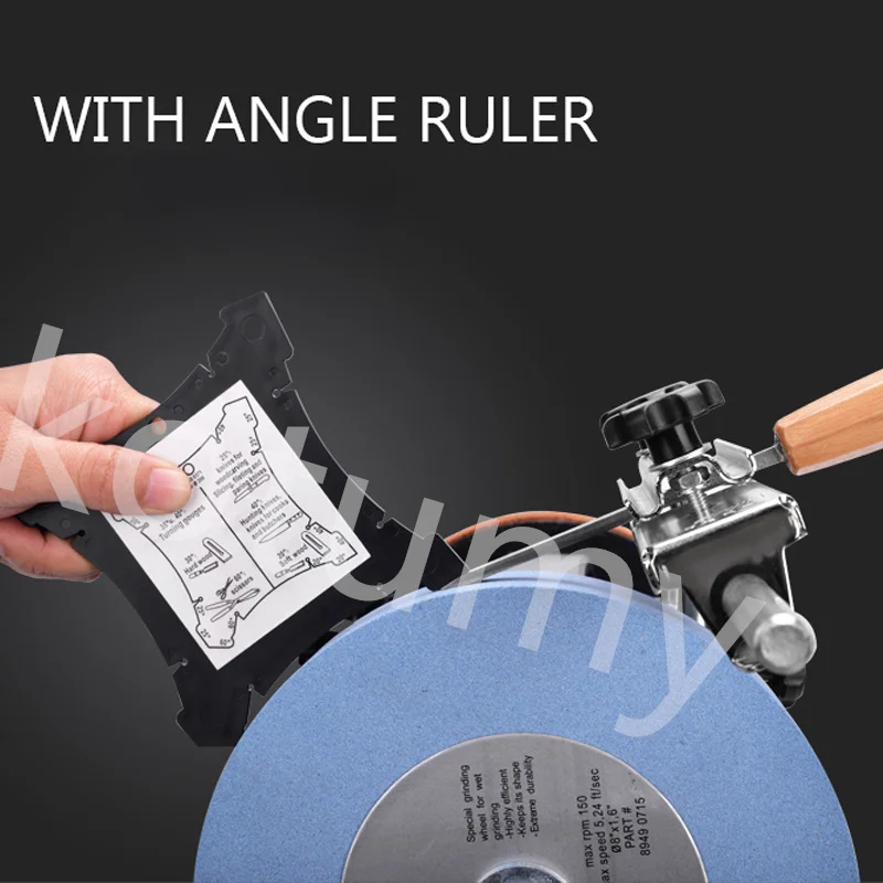8 Inch Knife Sharpener Water-Cooled Low-speed H8 Electric Knife Grinder 220V Home Knives Sharpener Machine 5