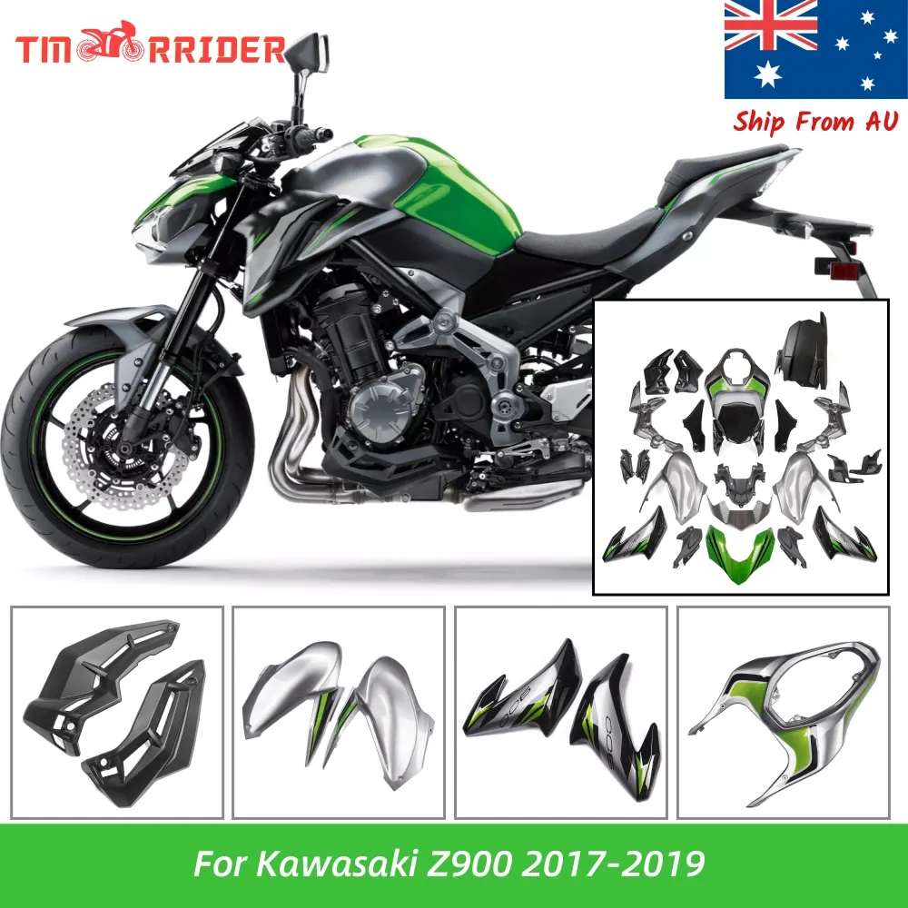 

Аксессуары для мотоциклов Kawasaki Z900 Z 900, полный комплект обтекателей из АБС-пластика под давлением, 2017, 2018, 2019, комплект окрашенных рамок для кузова
