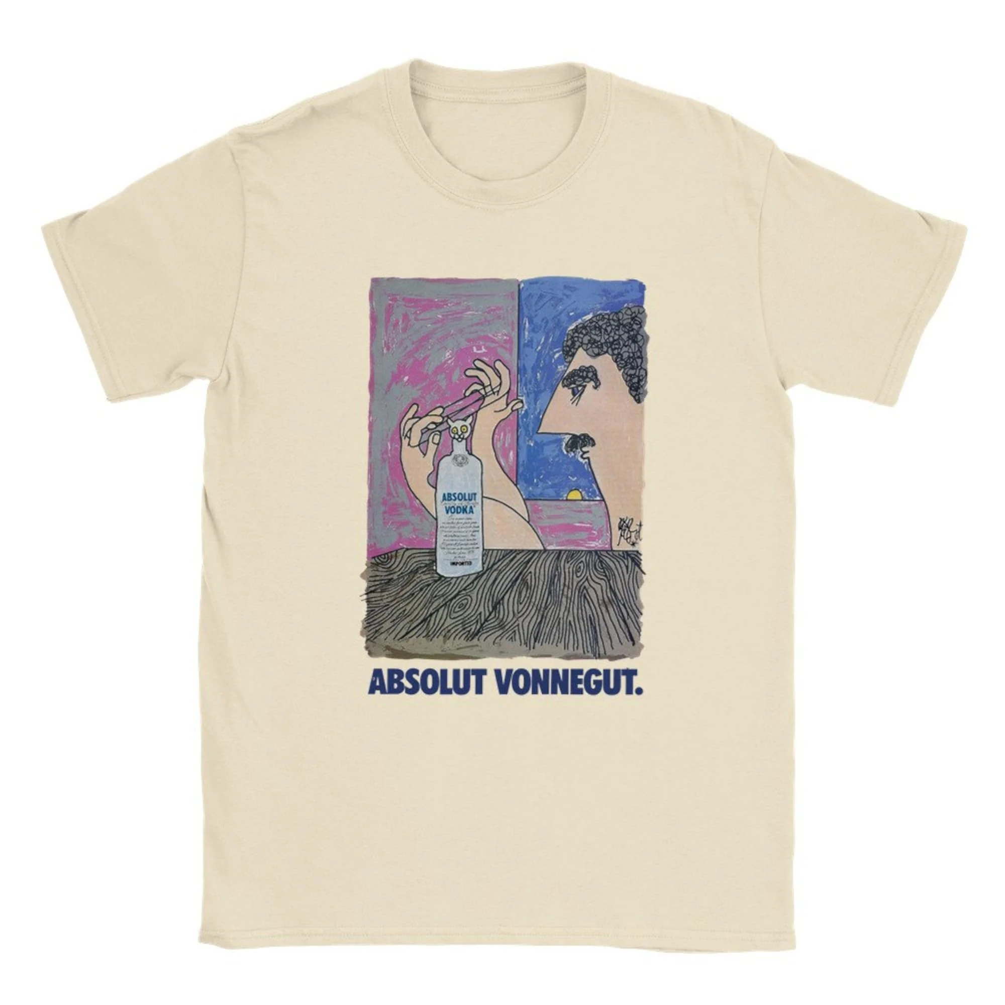 T-Shirt Con Tribute Di Kurt Vonnegut Omaggio Letterario Visionario Best Old Writers Book Lovers Books Lover