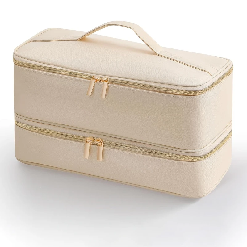 Double-Layer Travel Bag For Shark Flex Style Case Compatible With For Shark/Dyson Hair Dryer