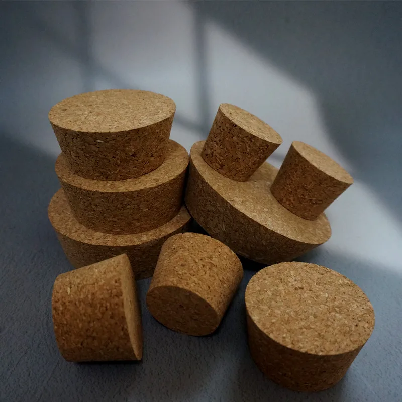 Lab Bottle Stopper 2Pcs/lot Synthetic Cork Lid for Test Tube Glass Jar Wine Bottle