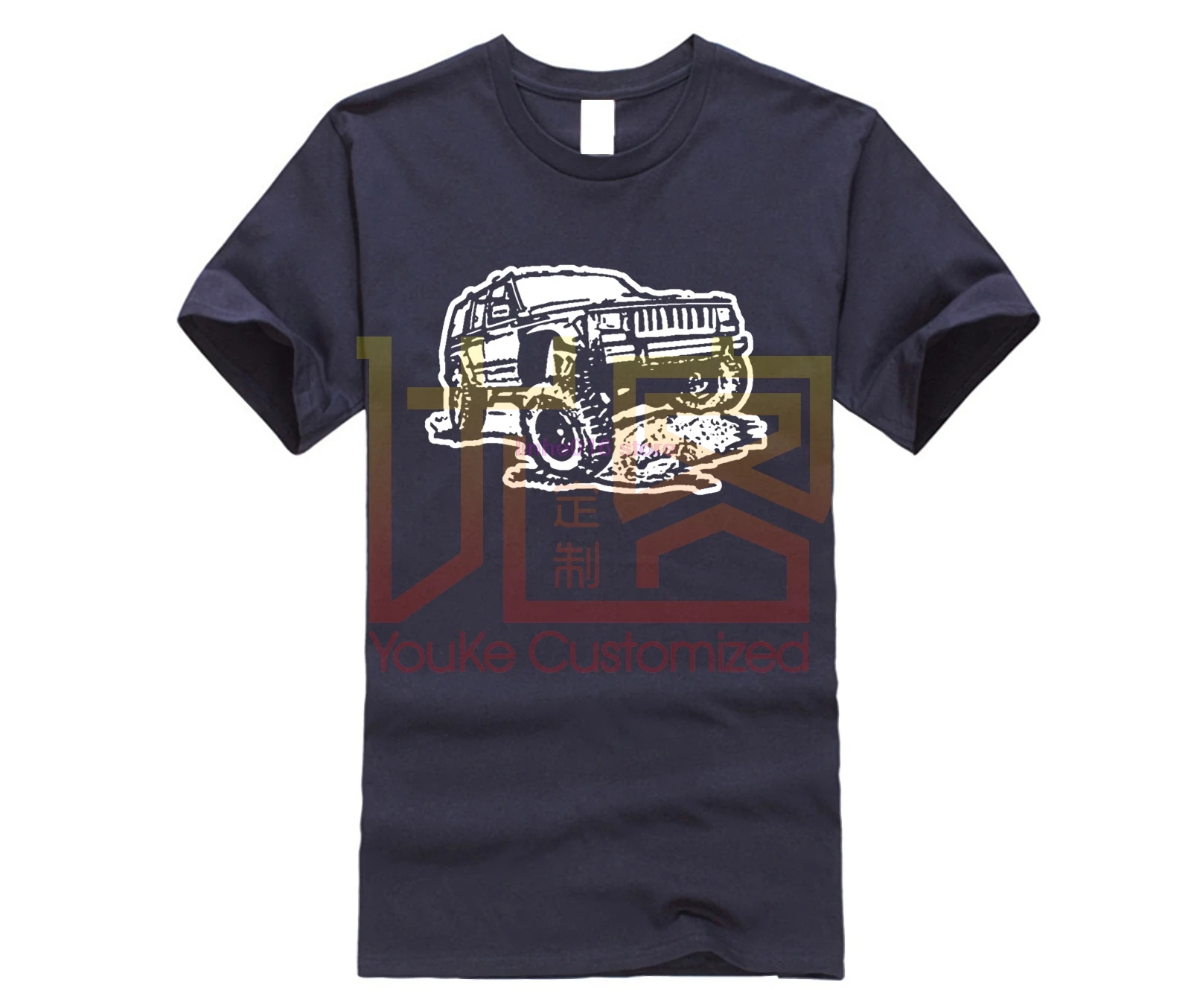 2020 New Mens T Shirts Jeep XJ T Shirt 