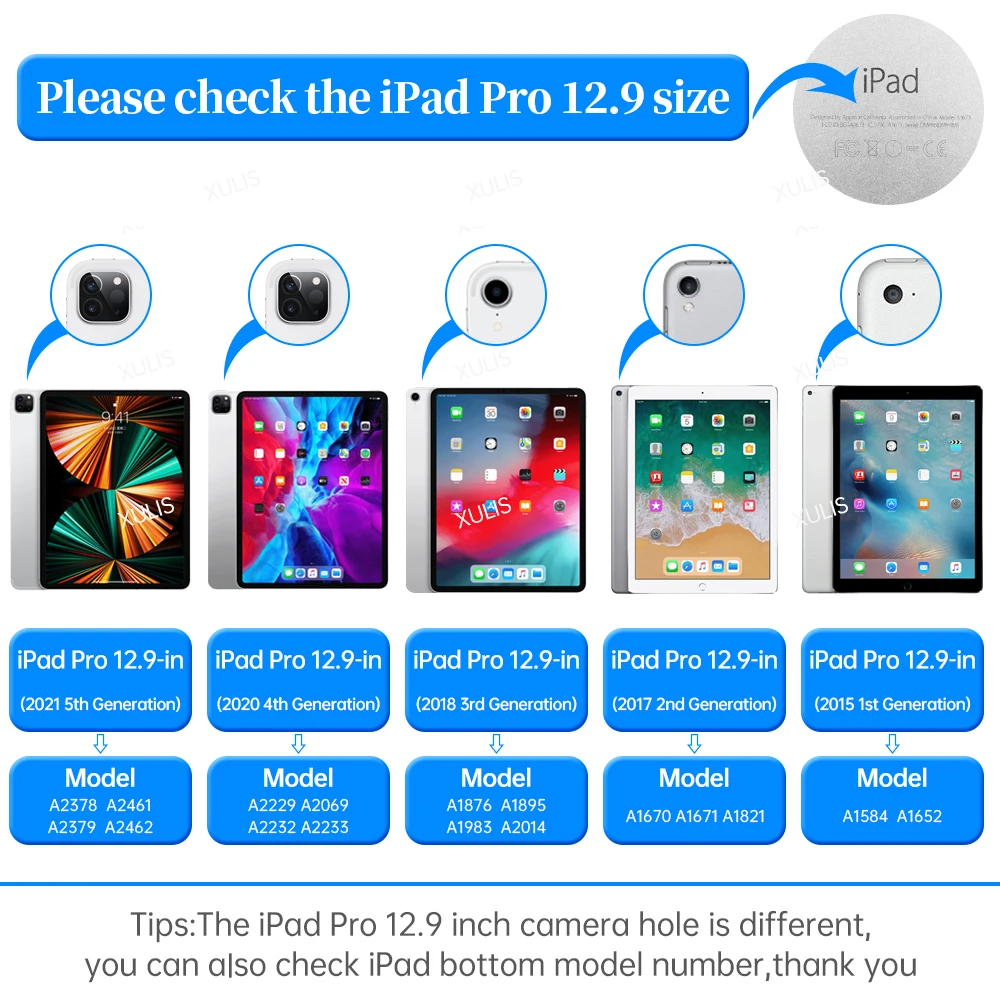 Caso inteligente para ipad pro 12 9