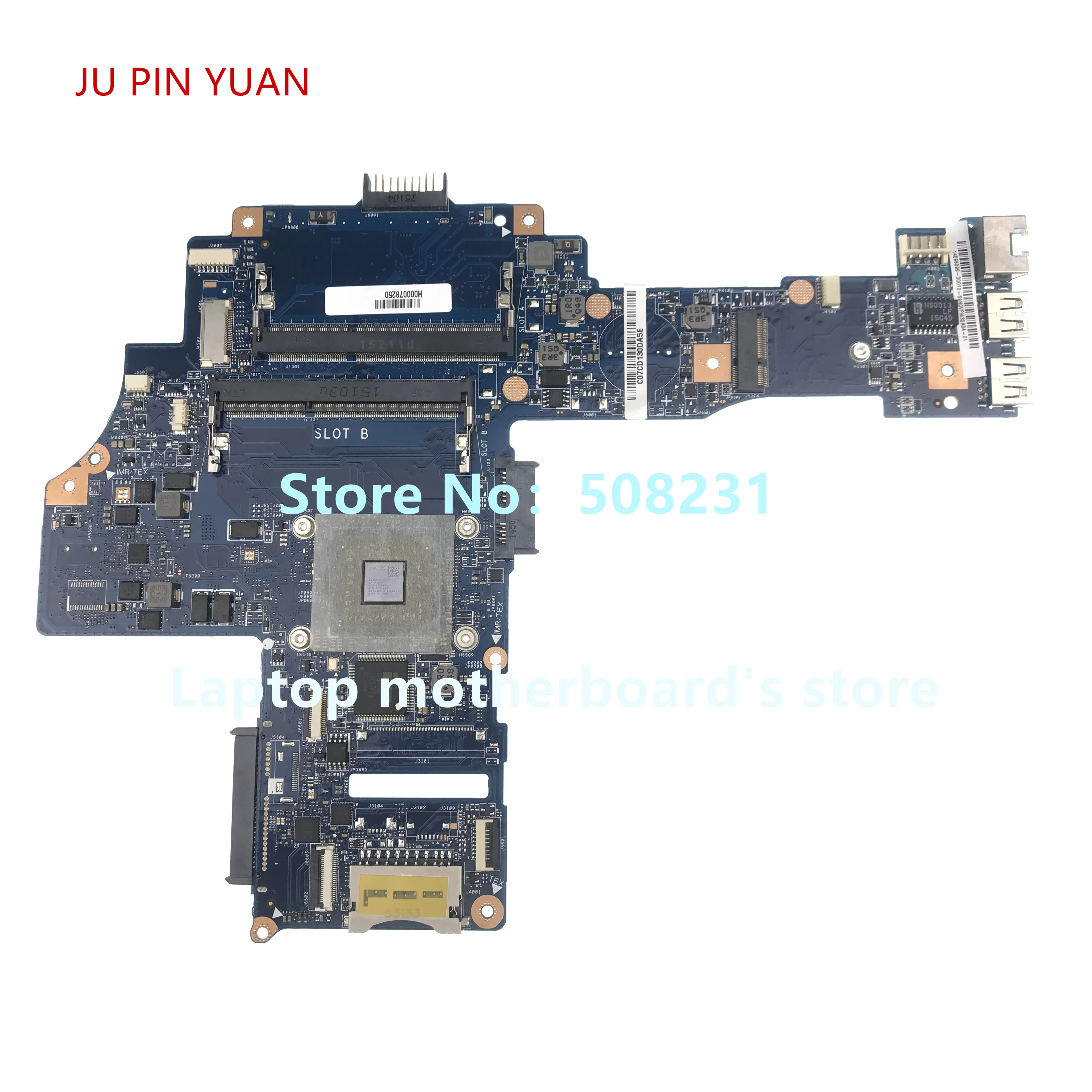 

H000078250 for Toshiba Satellite L40D-B L45D-B C40-B C45-B Laptop Motherboard CA10AN/AB Fully Tested