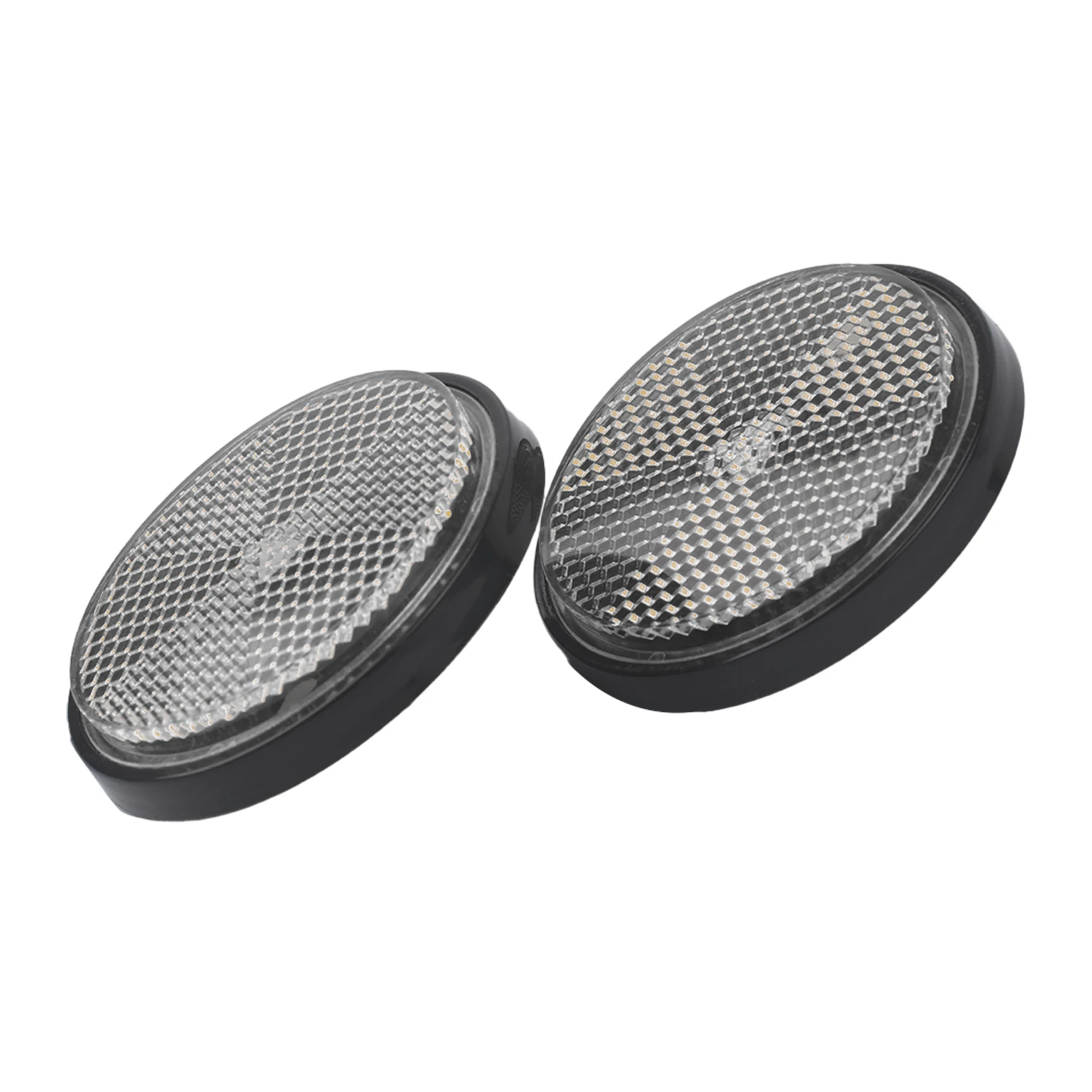 2xCircular Reflektor Auto Lkw Motorrad Nacht Reflektor Brechung Licht Teil Motorrad Elektrische Fahrräder Reflektierende Aufkleber – Detail 11