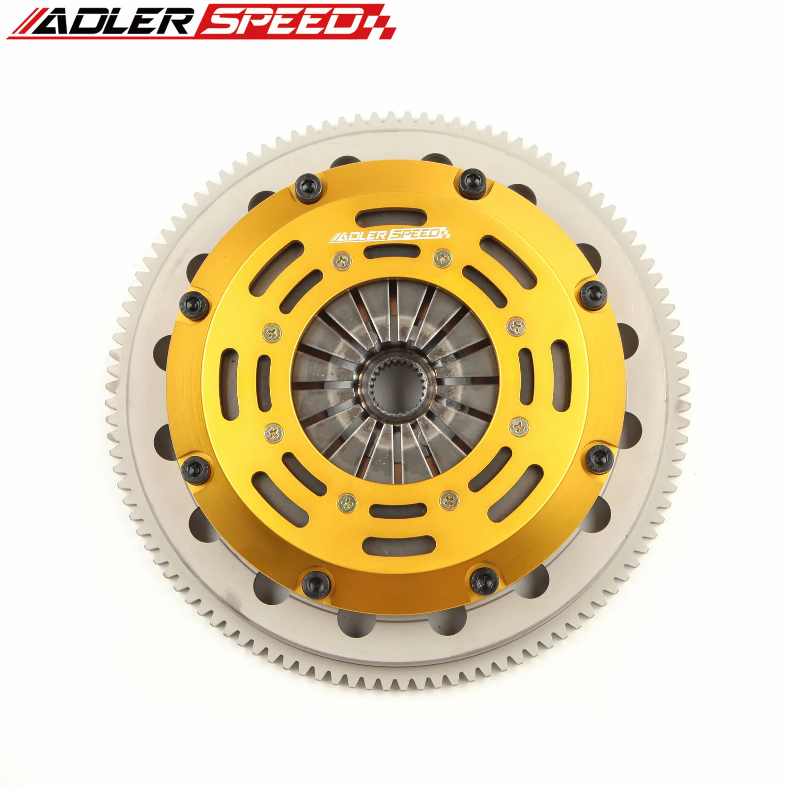 ADLERSPEED 7.25(185mm) 레이싱 클러치 싱글 디스크 키트 & 플라이휠 (닛산 240SX 200SX 실비아 S13 S14 S15 2.0L 터보 SR20DET 용)