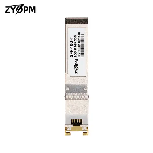 10GBase-T SFP+ to RJ-45 Transceiver, 10Gbe SFP+ Copper Ethernet CAT6a Module, up to 80M, for Cisco SFP-10G-T-S Mikrotik and More - Image 3
