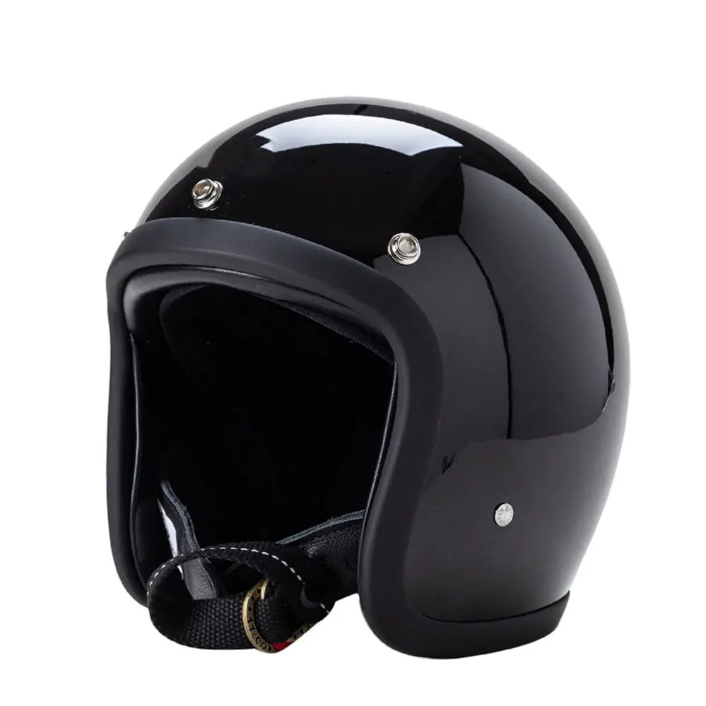 Low Profile Motorcycle Korea Style Retro Open Face Helmet Japanese