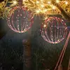 Outdoor Globe Lights Garden Lighted Spheres Christmas Decoration Glow Ball LED Lighting Frame Ball Lights For Porch Patio Decor 3