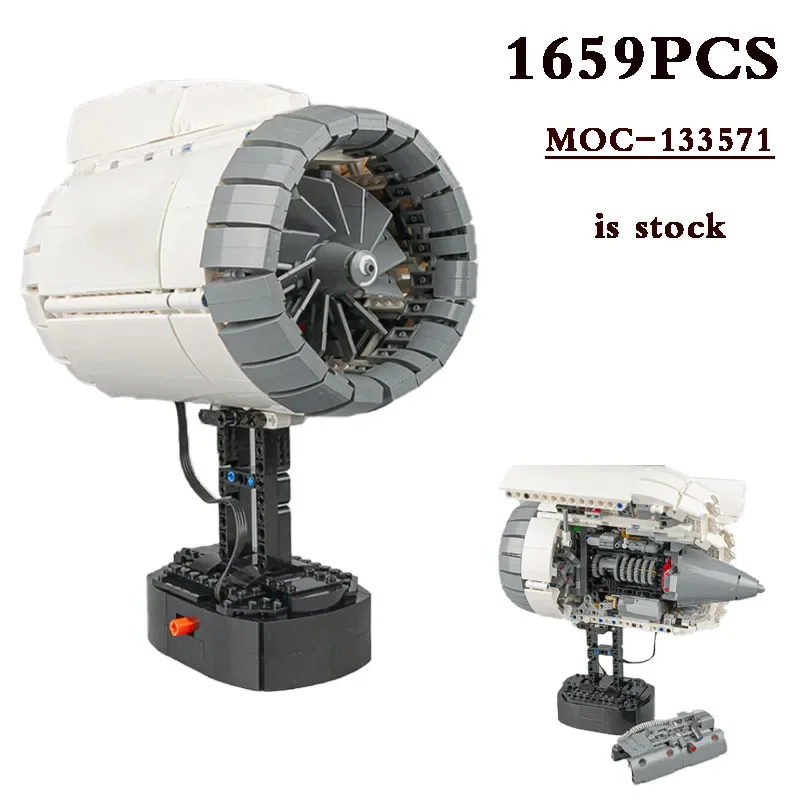 

Новая забавная игрушка MOC - CFM LEAP Engine механическая конструкция • Строительная игрушка модель 1659 шт. «сделай сам» подарок на день рождения Рождество
