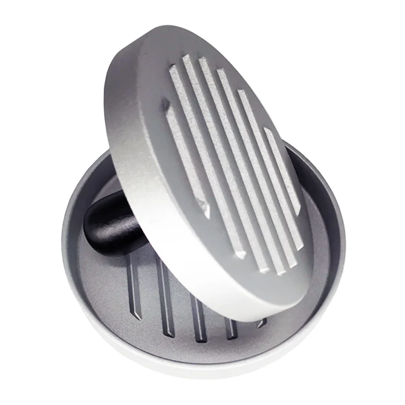 High Quality Round Shape Hamburger Press Aluminum Alloy Meat Beef Grill Burger Mold Kitchen Tool