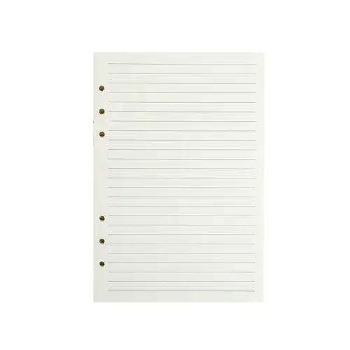 45 Sheets A5 A6 A7 Loose Leaf Notebook Refill Spiral Binder Inner Page Line Blank craft  Grid Inside Paper Stationery - Image 3
