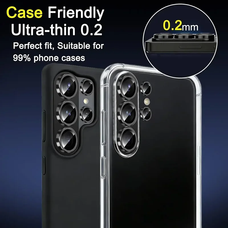 Premium Camera Lens Protector & Tempered Glass Screen Cover
