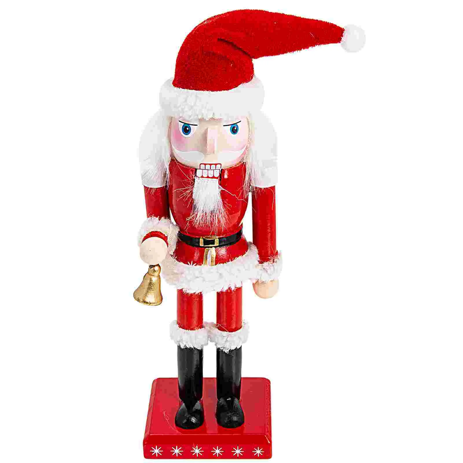 

Christmas Santa Claus Nutcracker Holiday Wood Nutcracker Santa Figure Home Decor Christmas decorations