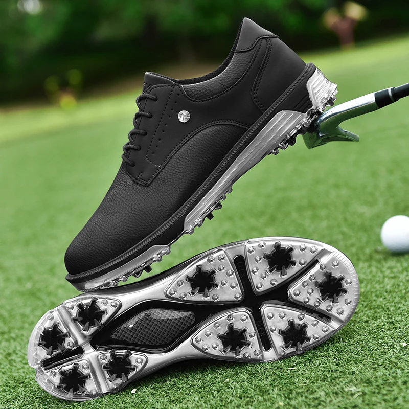 Golf Shoes Waterproof Non Slip Man Ankle Golf Sneakers Walking Shoe